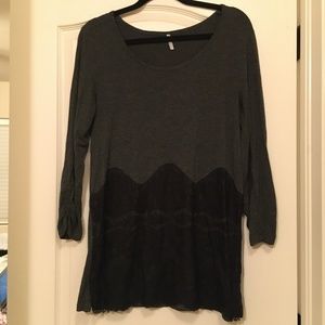 3/4 length sleeve shirt